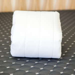 quilted mattress protector folded
