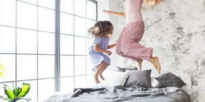Signs that Say You Should Switch Your Mattress﻿ - kids jumping on the bed